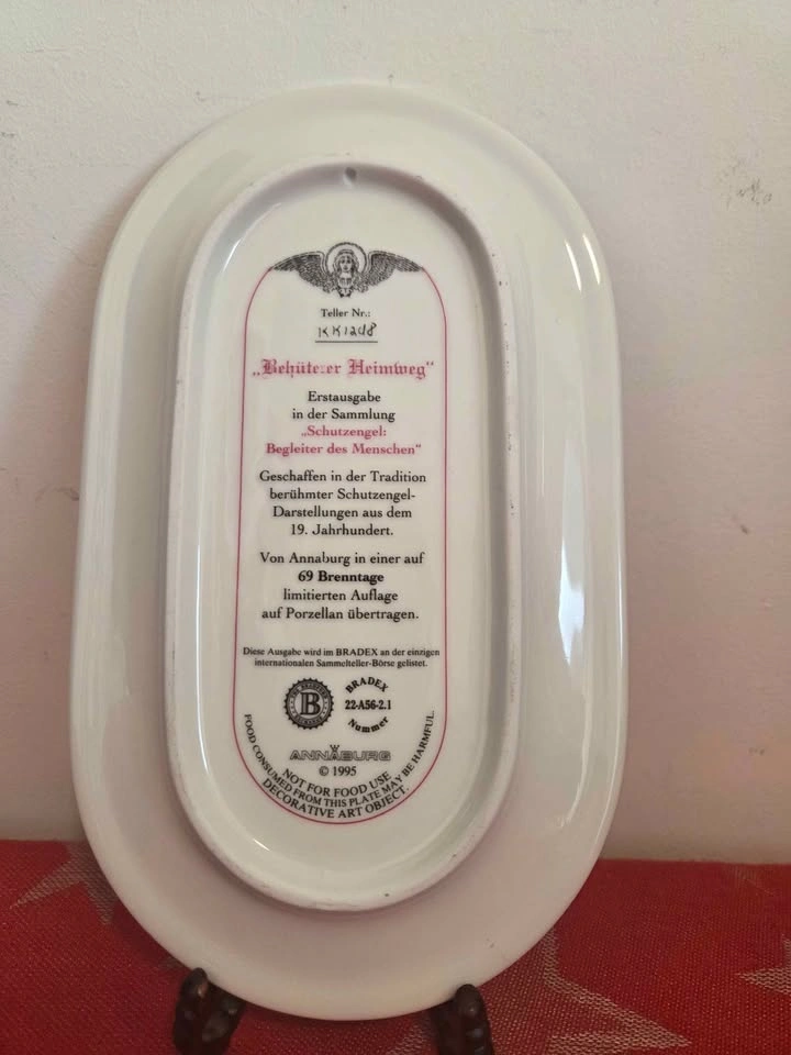 1995 Guardian Angel Oval Plate - photo 4