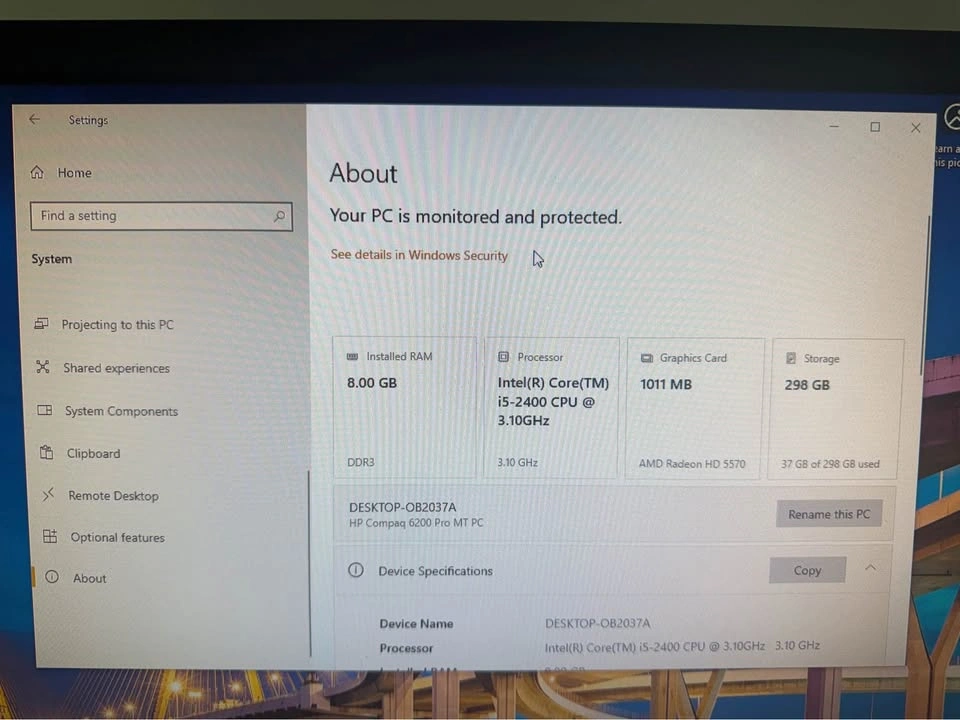 Full PC Office Computer Setup (PC, Monitor, Keyboard and Mouse) - photo 2