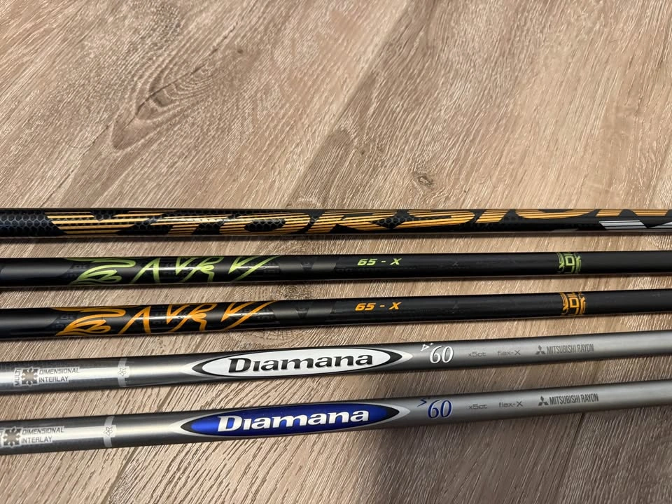 Extra Stiff Fairway Wood Golf Shafts (Taylormade tips) - photo 2