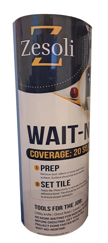 Wait-No-Mortar Tile Adhesive - photo 2