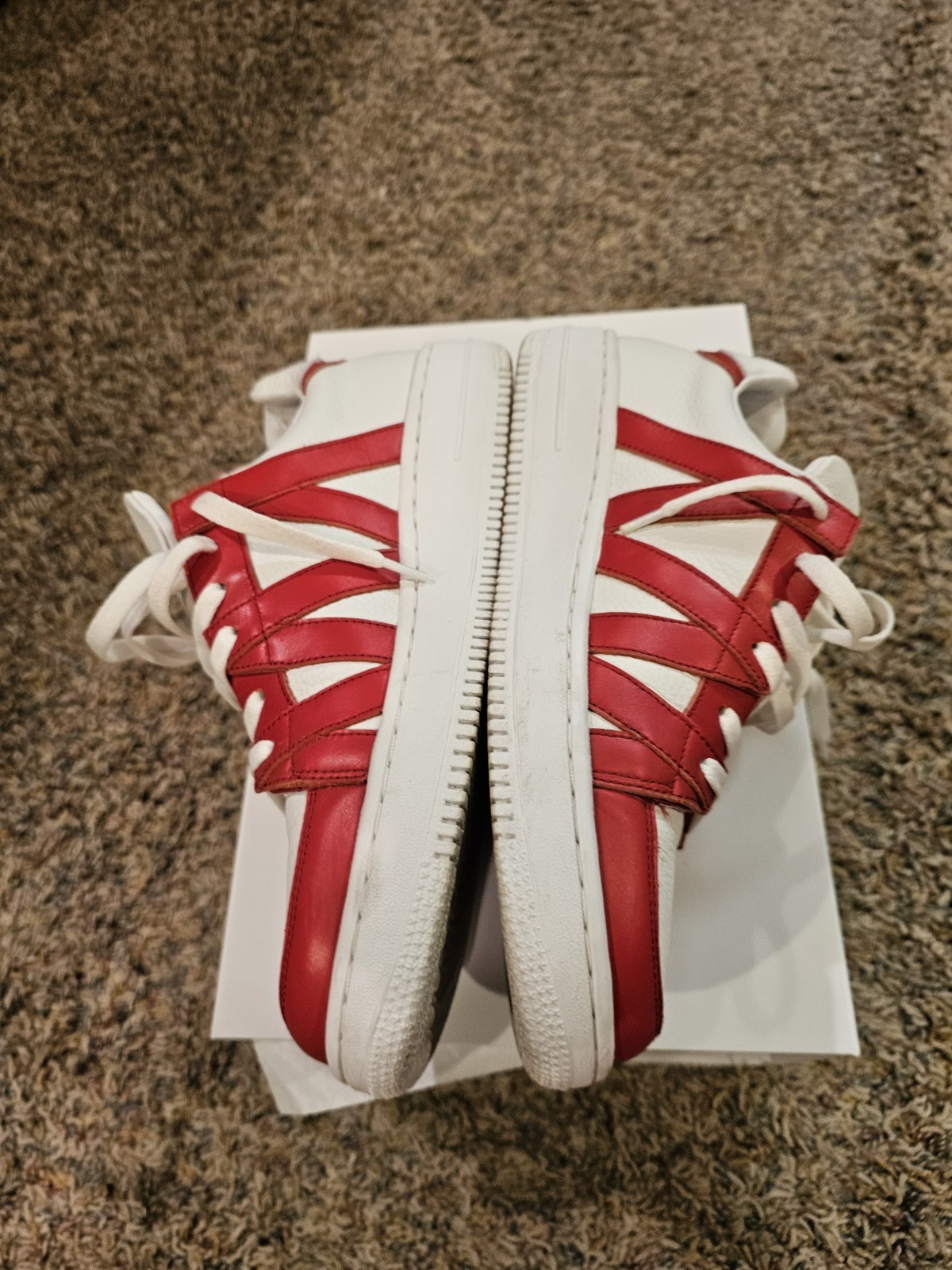 Sycamore Style SLAM Red White Men's Lace Up Sneakers - photo 5