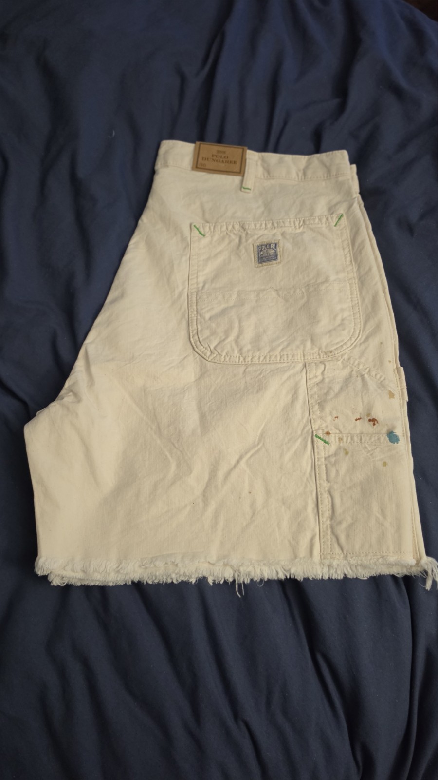 NWT Polo Ralph Lauren Denim Carpenter Shorts Size 36