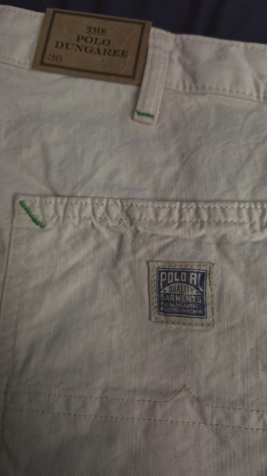 NWT Polo Ralph Lauren Denim Carpenter Shorts Size 36 - photo 3