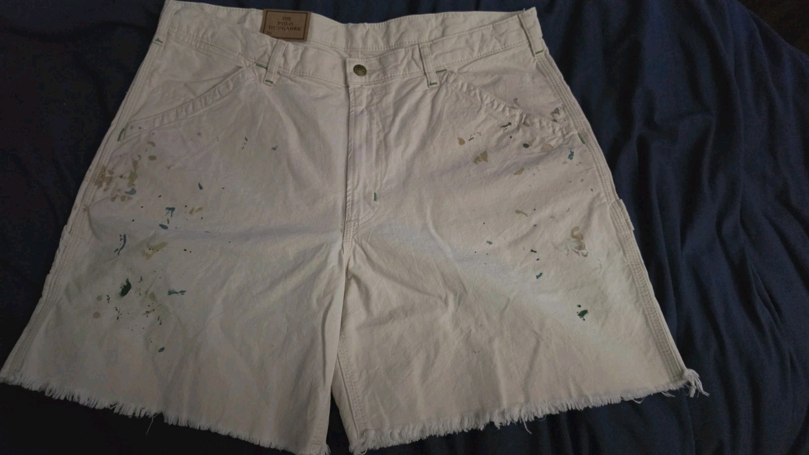 NWT Polo Ralph Lauren Denim Carpenter Shorts Size 36 - photo 4