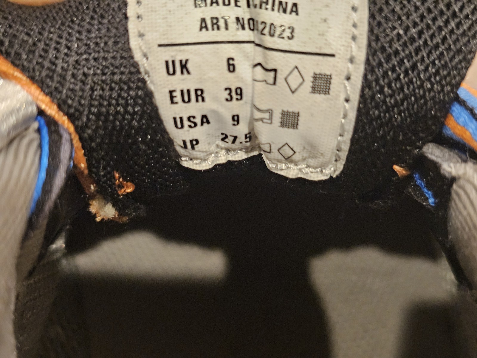Balenciaga Runner Sneakers Orange/White/Blue US 9 (Runs Small) - photo 5