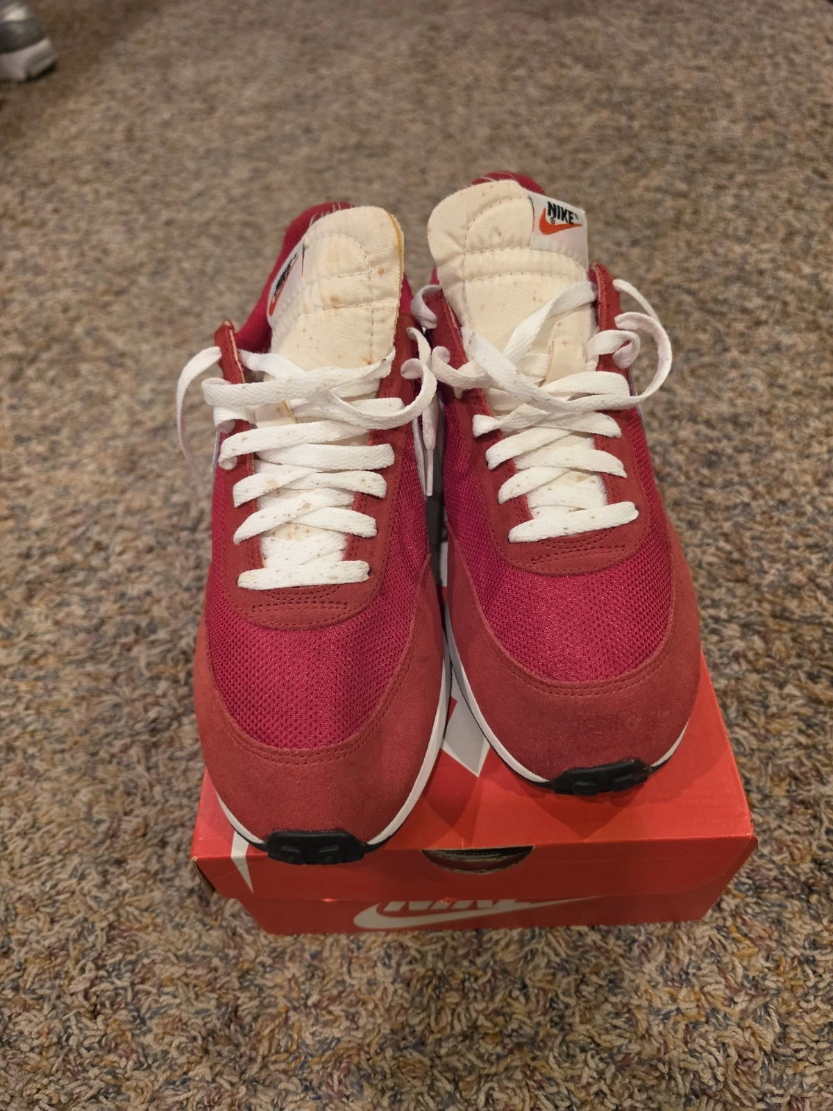 Nike Air Tailwind 79 Gym Red White Men's Sneakers Size 8.5 - photo 2