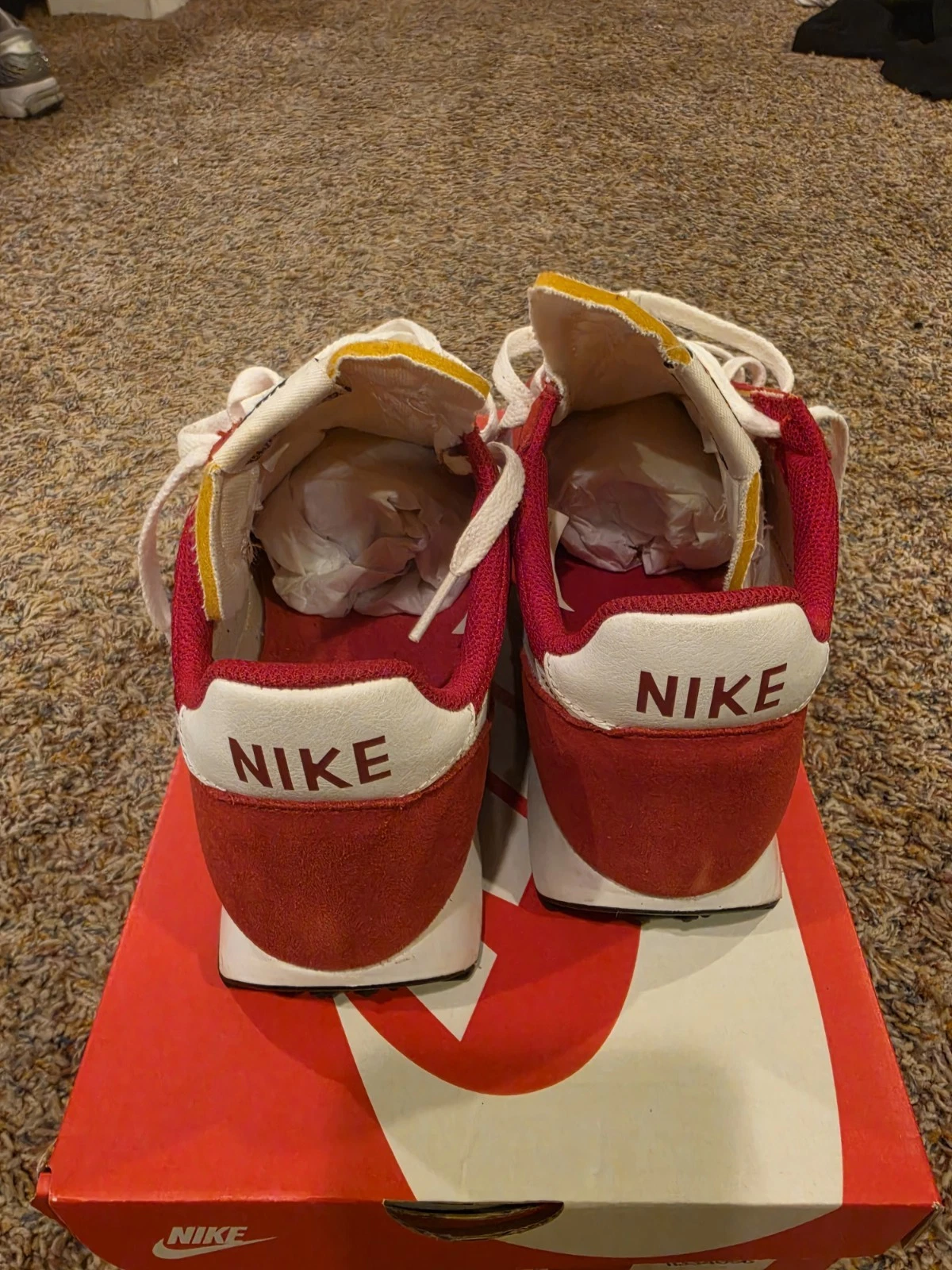 Nike Air Tailwind 79 Gym Red White Men's Sneakers Size 8.5 - photo 4