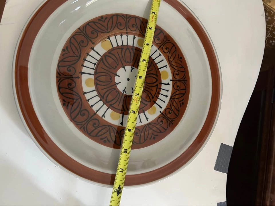 Vintage Crest-Stone Pueblo Stoneware Serving Platter - Made in J - photo 3