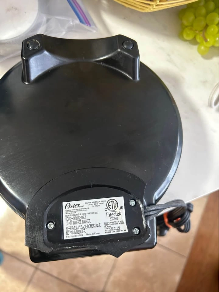 Oster stainless steel waffle maker Lawrence and Orton Park in Sc - photo 3