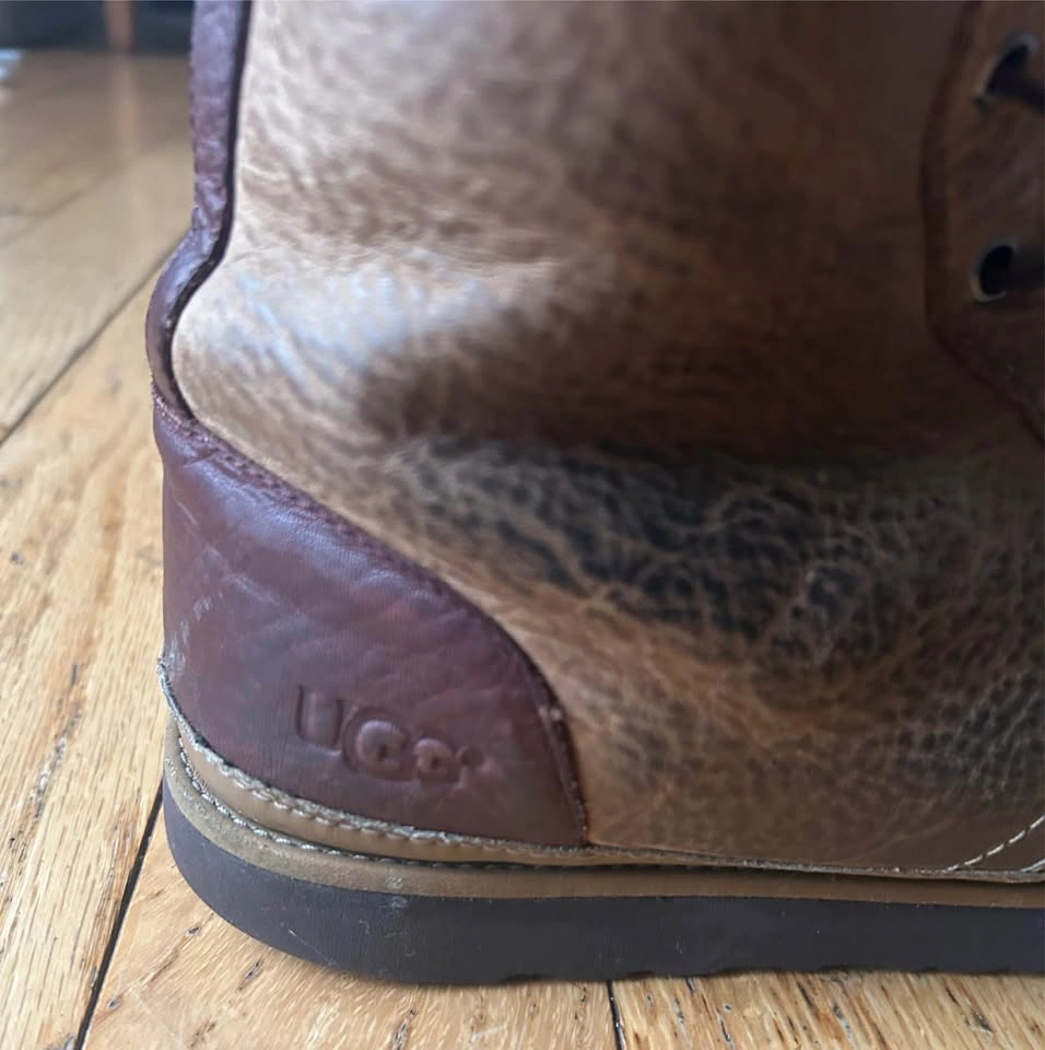 UGG Men’s Harkley Waterproof Work Boots - Great Condition - photo 2