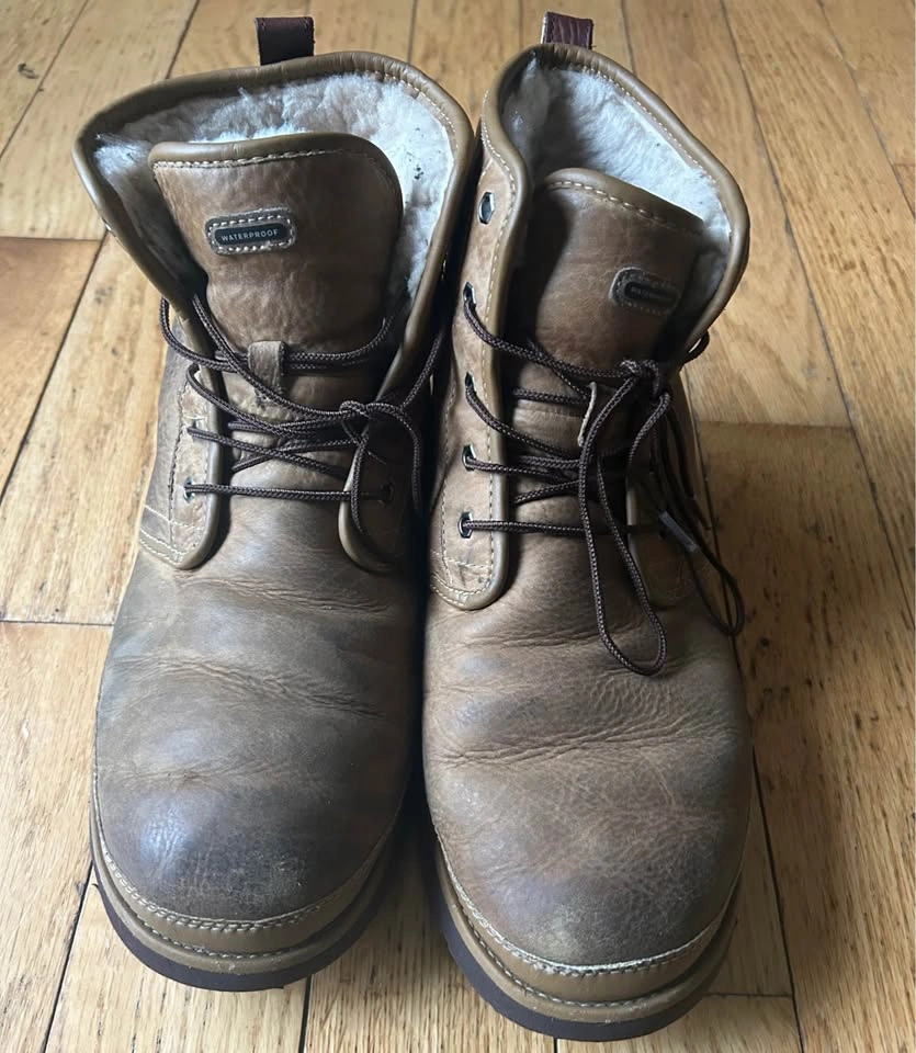 UGG Men’s Harkley Waterproof Work Boots - Great Condition - photo 3