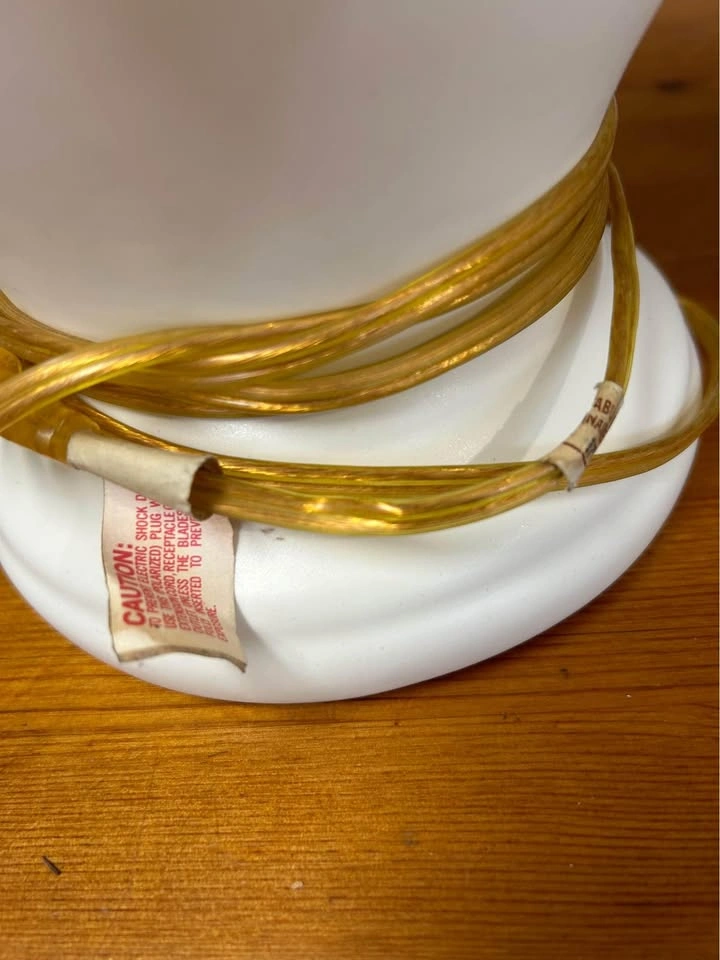 2 Vintage Anthony's Art Design Table Lamps - photo 5