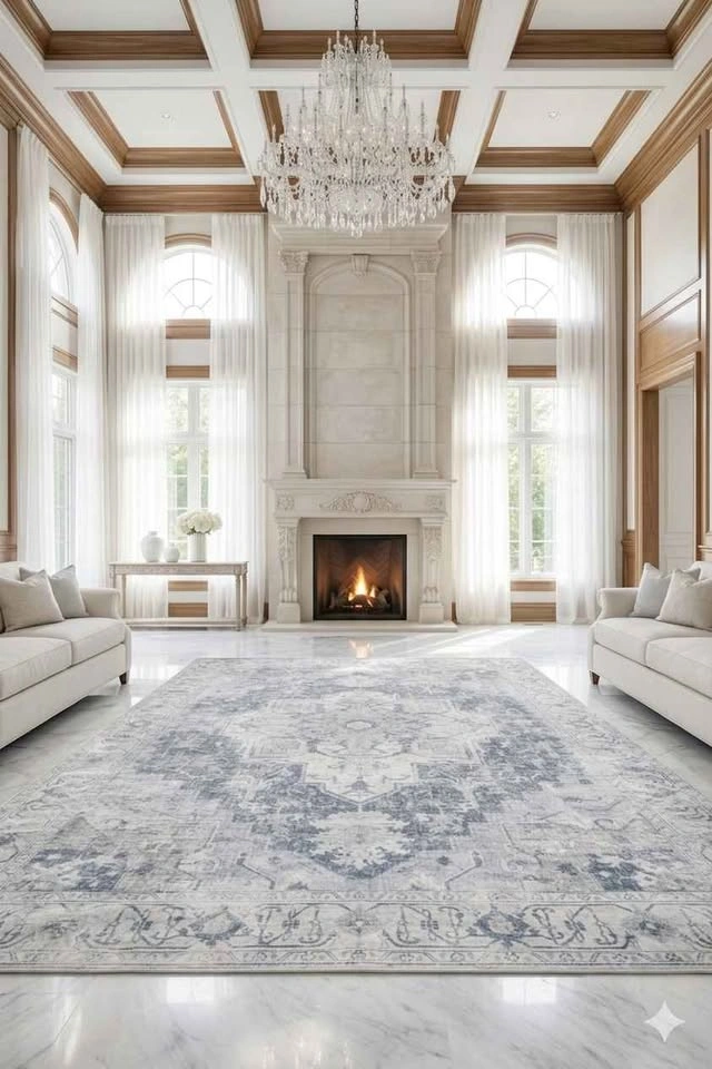 9x12 SKYE SMOOTH CHENILLE WASHABLE AREA RUG 🩶🆕 - photo 3