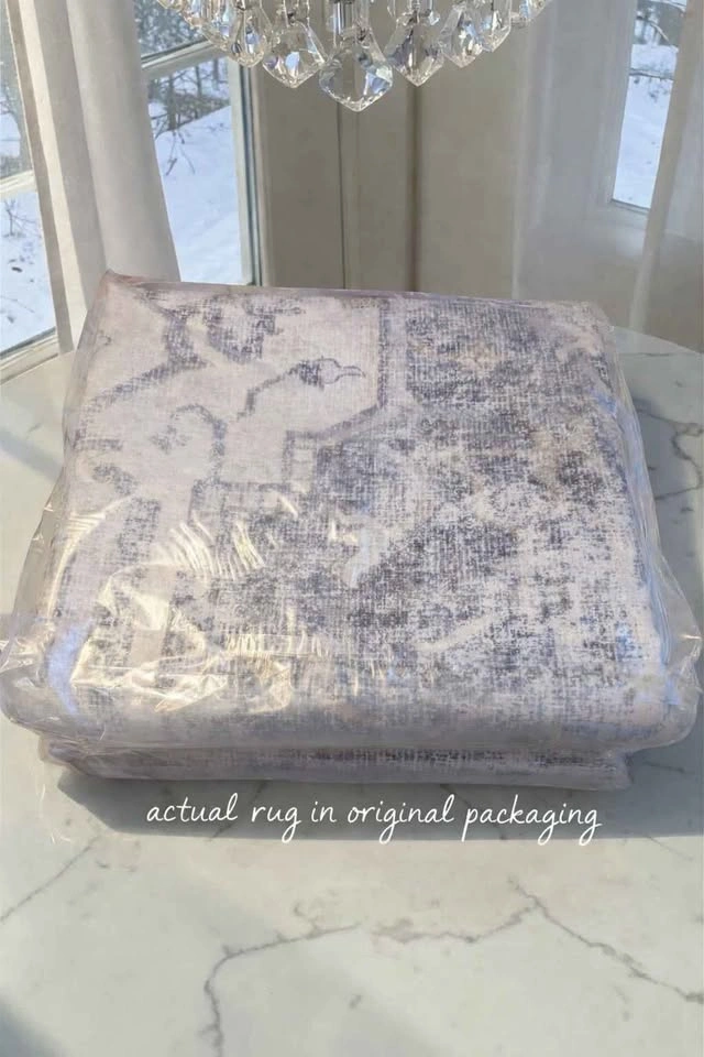 9x12 SKYE SMOOTH CHENILLE WASHABLE AREA RUG 🩶🆕 - photo 4