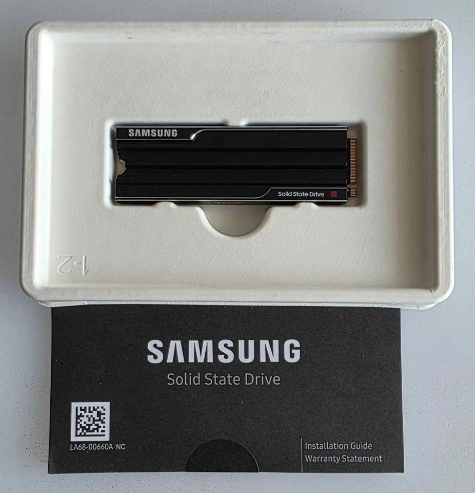 Samsung 9100 Pro HeatSink 1TB SSD (MZ-VAP1T0) - New - photo 3