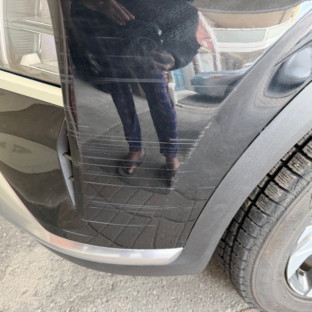 2021 Black Hyundai Santa Fe Preferred SUV - photo 4