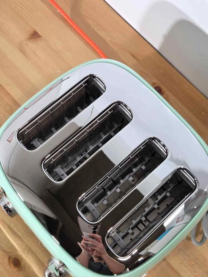 Smeg Retro Style 2-Slice Toaster Pastel Green New - photo 3