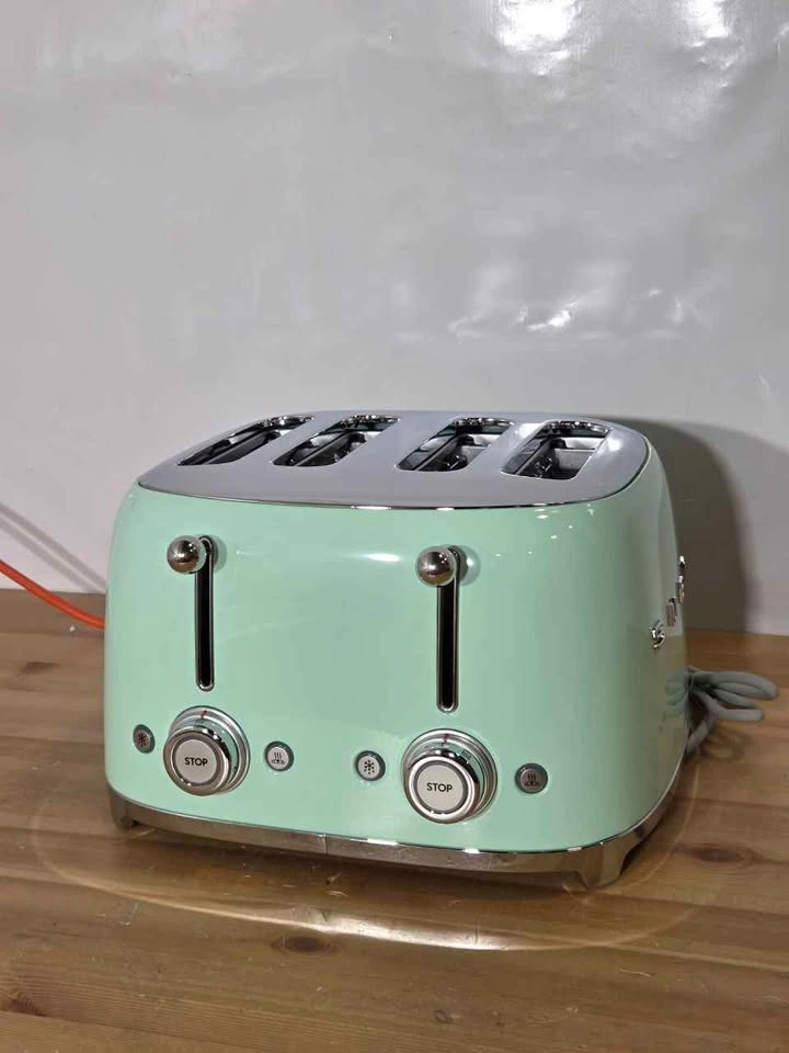 Smeg Retro Style 2-Slice Toaster Pastel Green New - photo 5