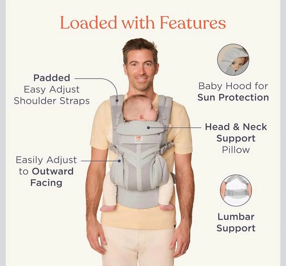 Ergo Baby Omni 360 Charcoal Gray - photo 4