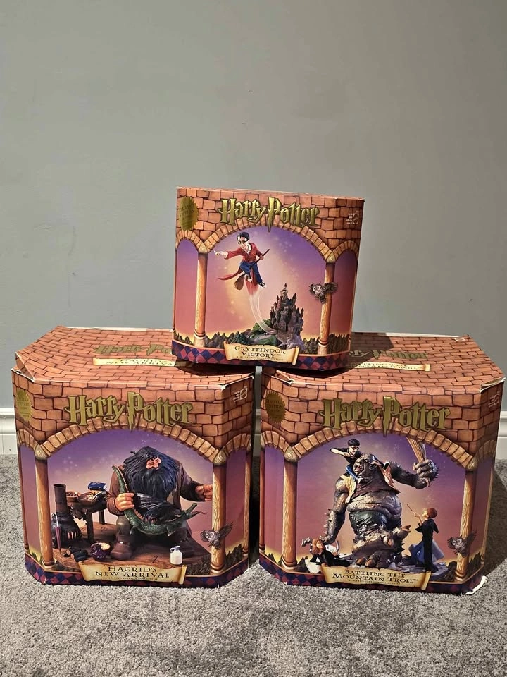 Vintage Harry Potter Figurines (Set of 3)