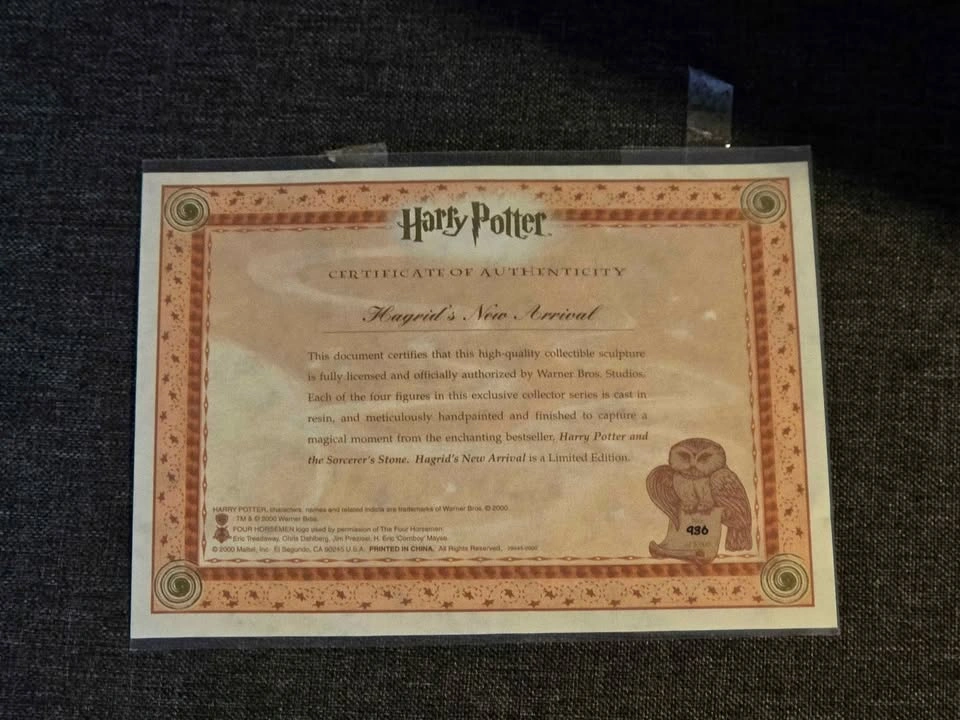 Vintage Harry Potter Figurines (Set of 3) - photo 2