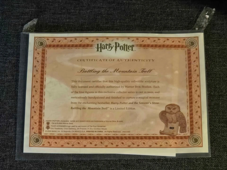 Vintage Harry Potter Figurines (Set of 3) - photo 3