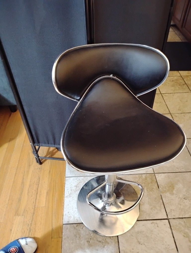 Leather Bar Stools Adjustable