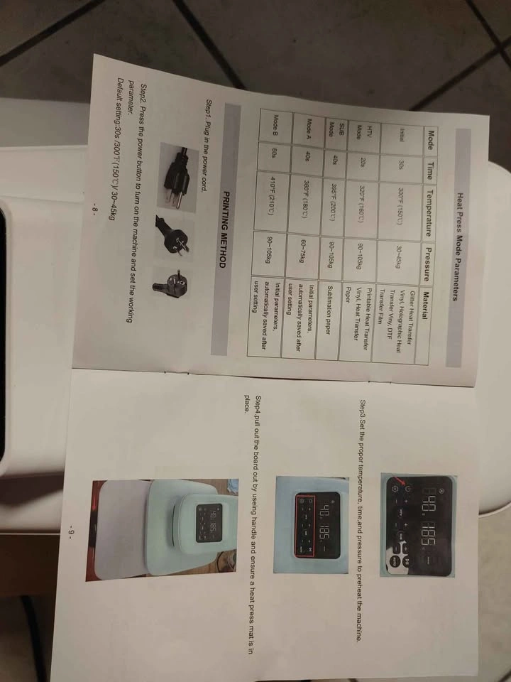 Auto Heat Press Machine 15x15 – Brand New (Open Box) 🔥 - photo 5