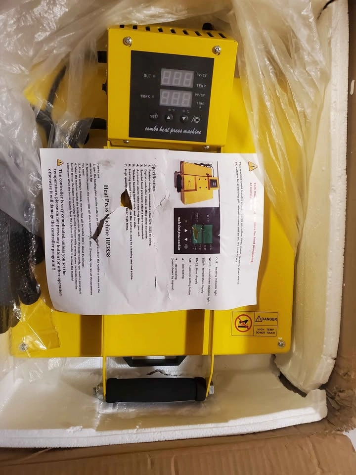 Heat Press Machine HP3838 15x15 - Heavy Duty (LAST ONE) - photo 5