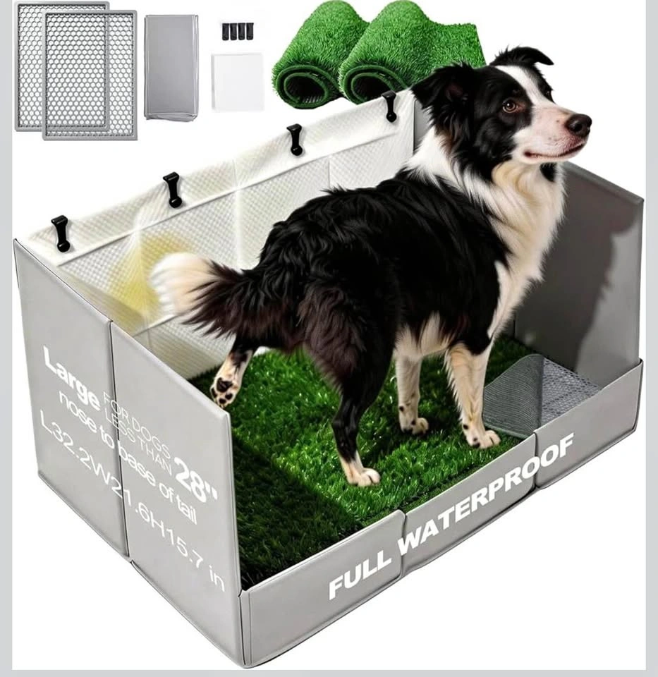Dog Pee Pad with Barrier