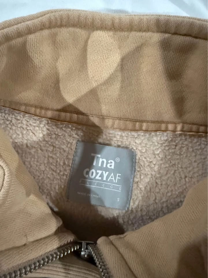 TNA Cozy Crop Top and Sweatpants Set - photo 4