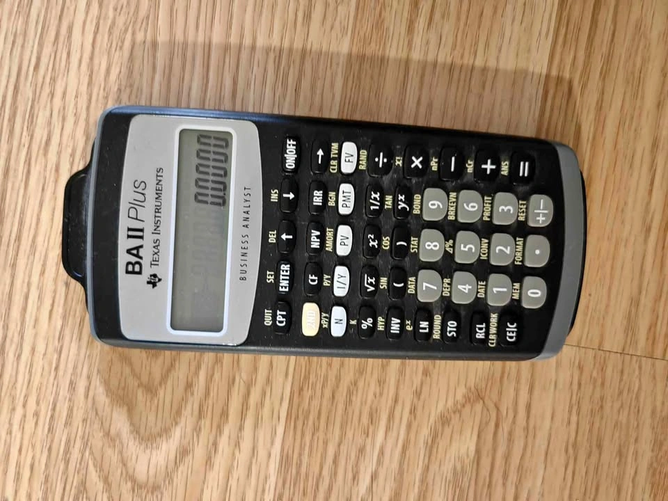 Texas Instruments BA II Plus Financial Calculator – CFA/Finance