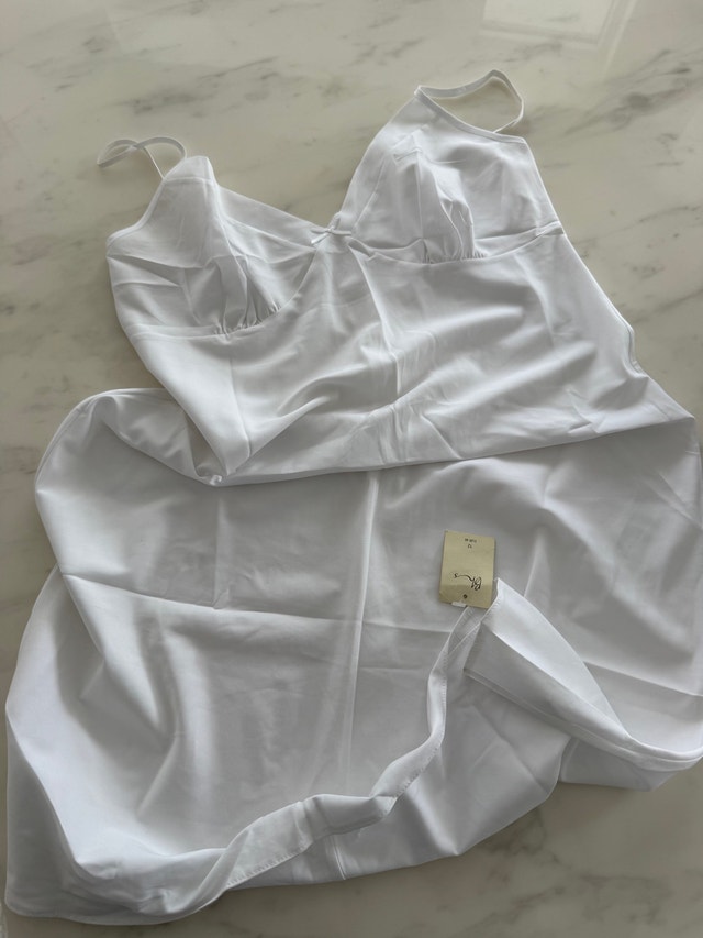 BHS White Sleep Dress