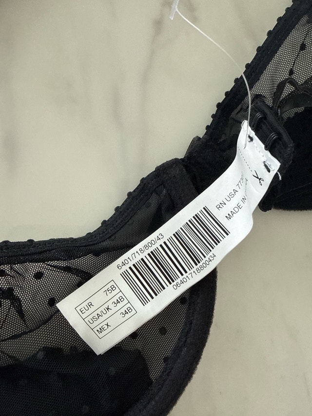 Zara Lingerie Set - Bra (34B), Bottoms (L), Slip (L) - photo 4