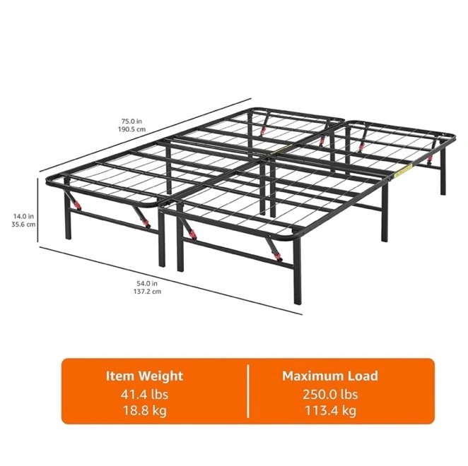 Amazon Basics Foldable Metal Bed Frame (Full Size) - photo 2