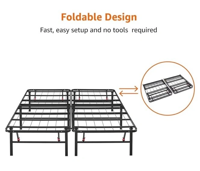 Amazon Basics Foldable Metal Bed Frame (Full Size) - photo 3