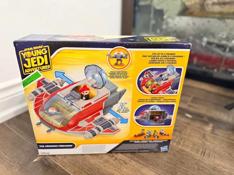 Star Wars Young Jedi Adventures Crimson Firehawk Playset