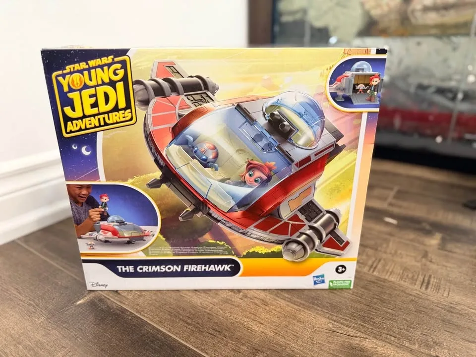 Star Wars Young Jedi Adventures Crimson Firehawk Playset - photo 2