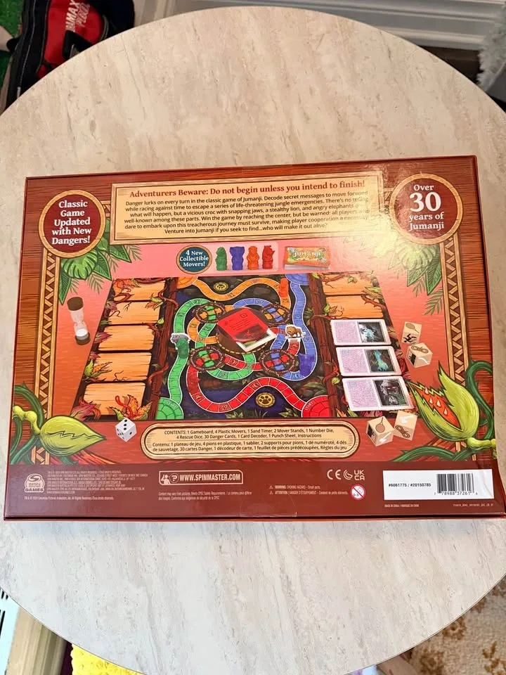 Jumanji Board Game