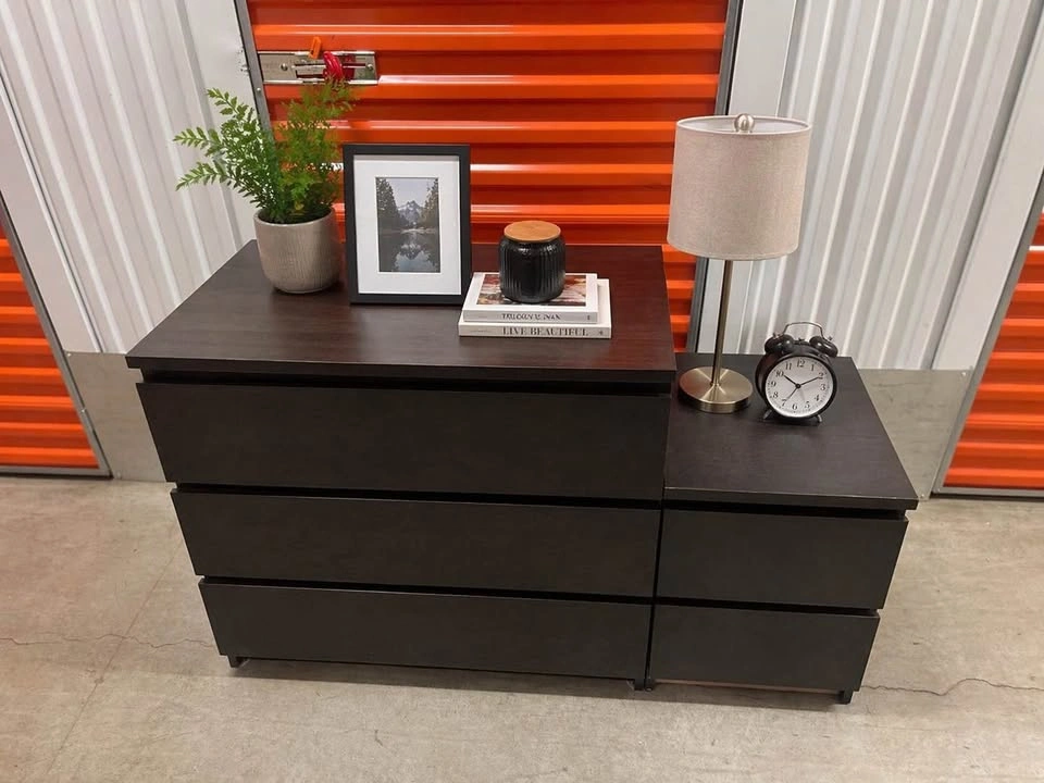 Modern Espresso Dresser + Nightstand Set - photo 2