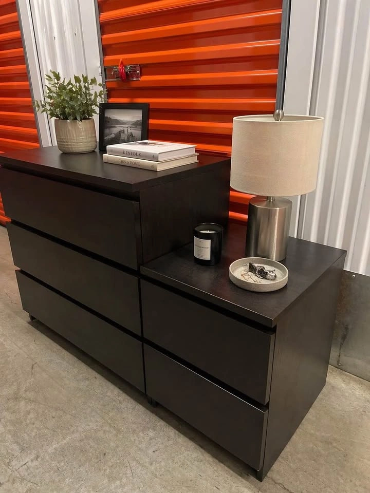 Modern Espresso Dresser + Nightstand Set - photo 4