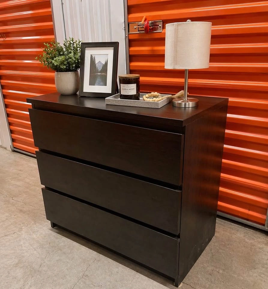 Modern Espresso Dresser + Nightstand Set - photo 5