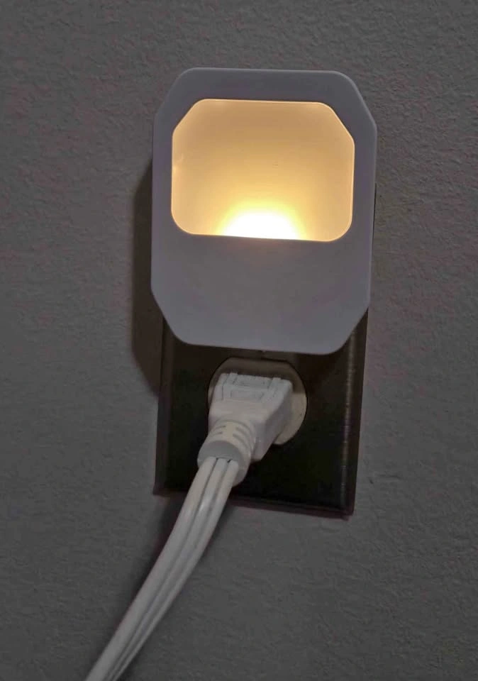 Globe Electric LED Night Lights, White, QTY - 2