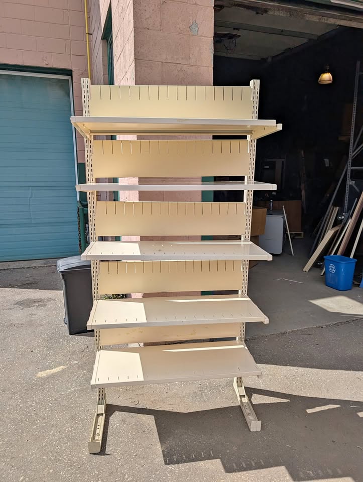 Heavy-Duty Retail Shelving Unit, Free delivery