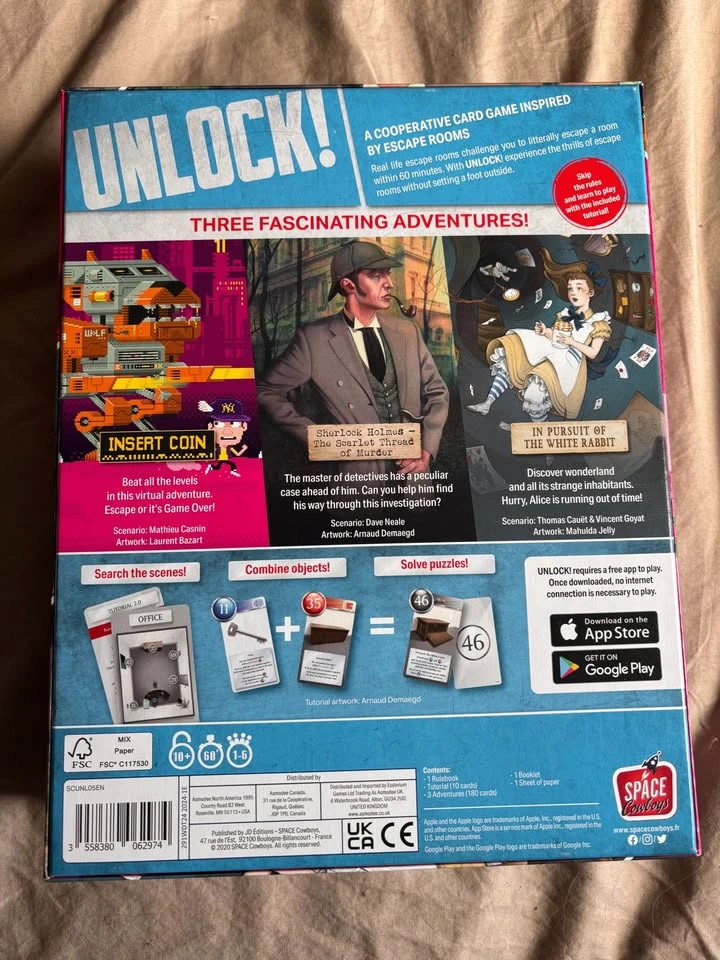Unlock Escape Room Boardgame - photo 2