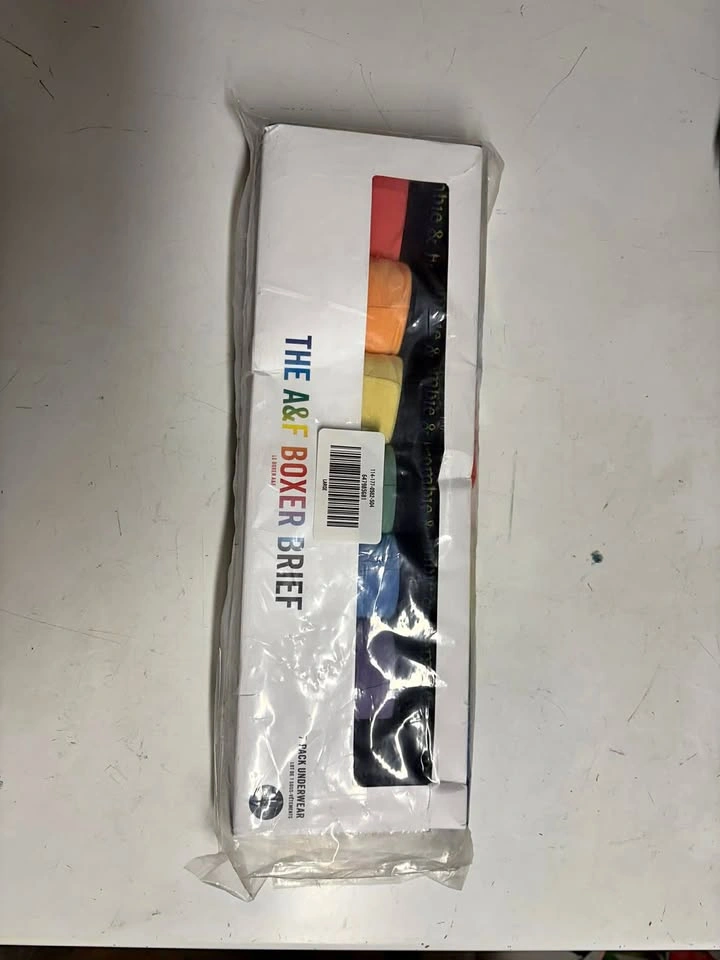 Brand new unopened A&F Pride boxer briefs