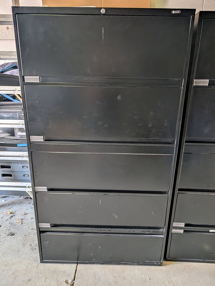 5-Layer Metal Filing Cabinet, 66"x36"x18"