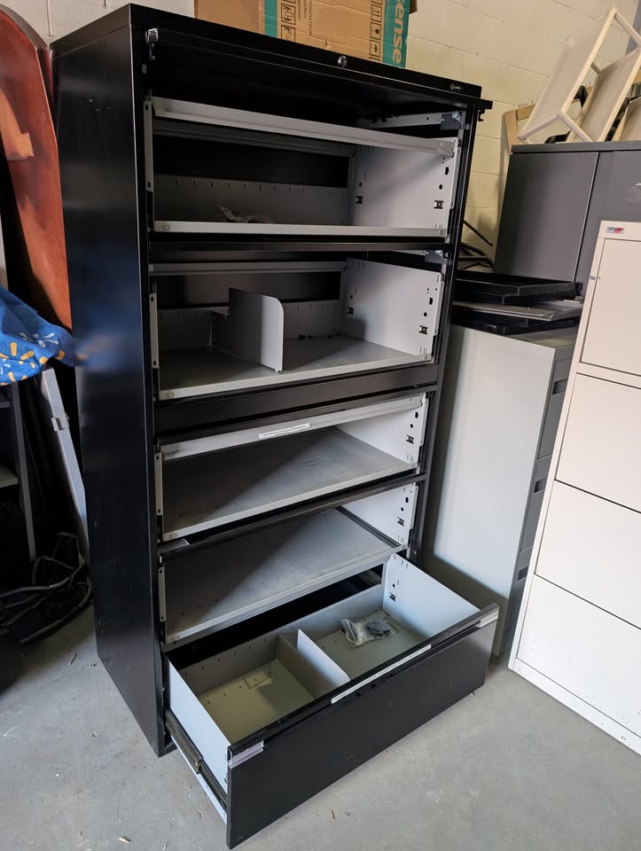 5-Layer Metal Filing Cabinet, 66"x36"x18" - photo 2