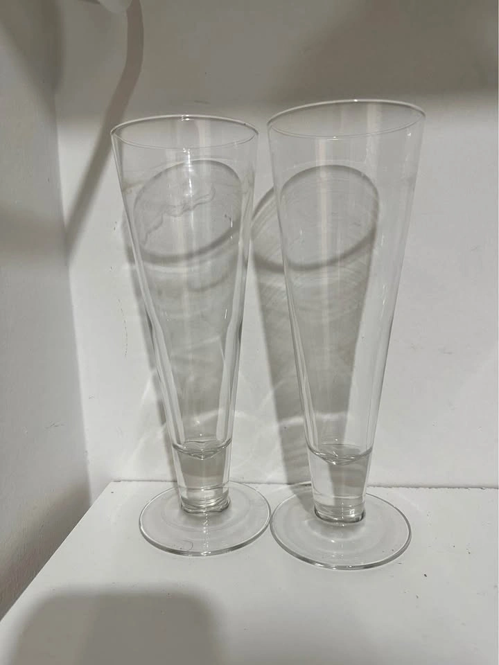 $15 | Pilsner glasses set | Firm price - photo 2