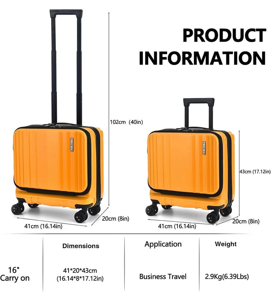 TydeCkare 16" Carry-On Luggage - photo 2